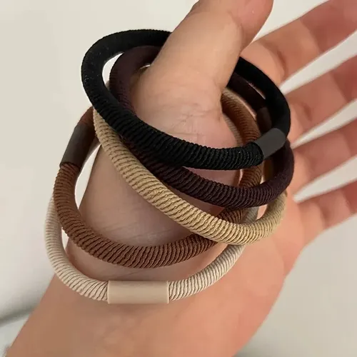 10 Piezas De Accesorios Para El Cabello Con Diademas De Alta Negro