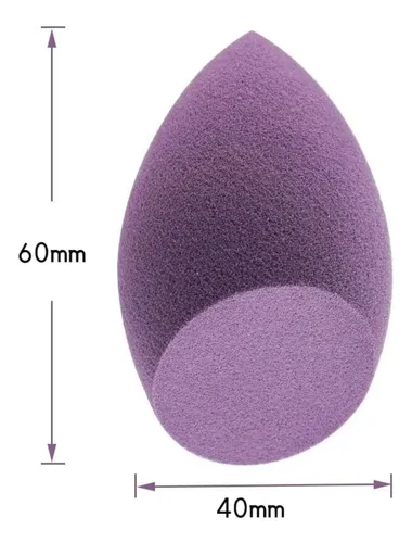 Juego De 4 Esponjas De Maquillaje Para Crema Facial Y Polvos
