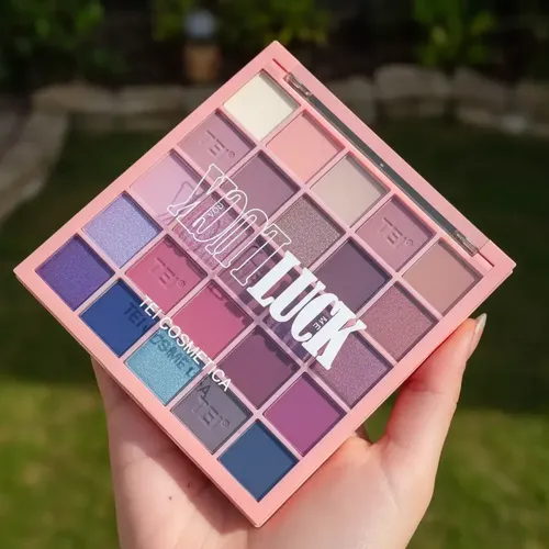 Paleta 25 Sombras Mixtas Luck You Luck Me Tei Eyeshadow Luck