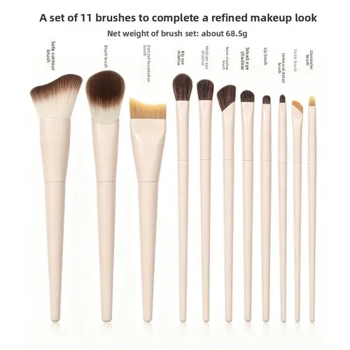 Kit Completo De Brochas De Maquillaje, Base, Contorno, Color