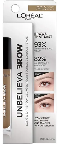Gel De Cejas A Prueba De Agua L’oreal Rubio Unbelieva-brow