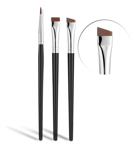 Set De Brochas De Maquillaje Jassins, Pincel Delineador De O