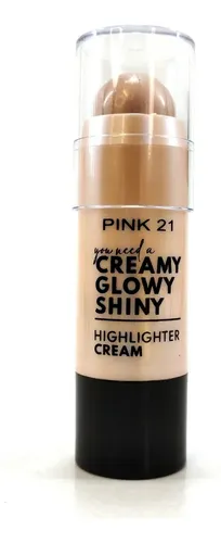 Iluminador Cremoso Barra Highlighter Pink 21 X 36 Unidades