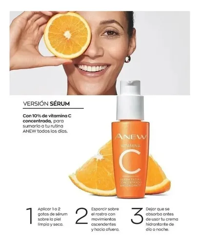 Serum Vitaminas C Anew Avon