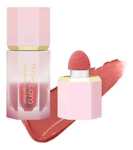 Rubor Líquido Con Esponja Aplicadora – Miss Lara Tono Del Maquillaje 06