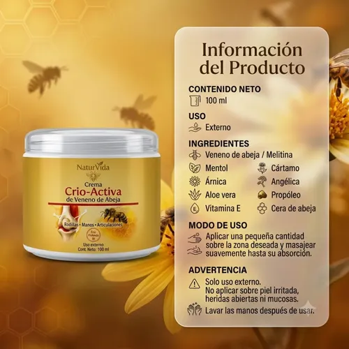 Crema Frío Profundo Naturvida Alivio Rodillas Mentol 100ml