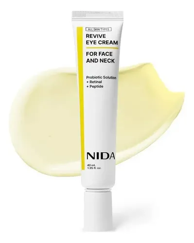 Crema De Ojos Xx Nida Revive Para Rostro Y Cuello Cj 40 Ml,