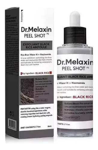 Esencia Hidratante Exfoliante Con Arroz Negro