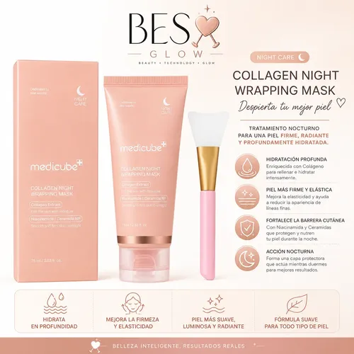 Combo Skincare Medicube Capsulas+ Mask+ Serum+ Nano +espuma