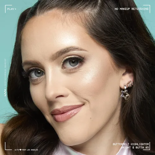 Iluminador Nyx Buttermelt 05 Bright And Butta Powder
