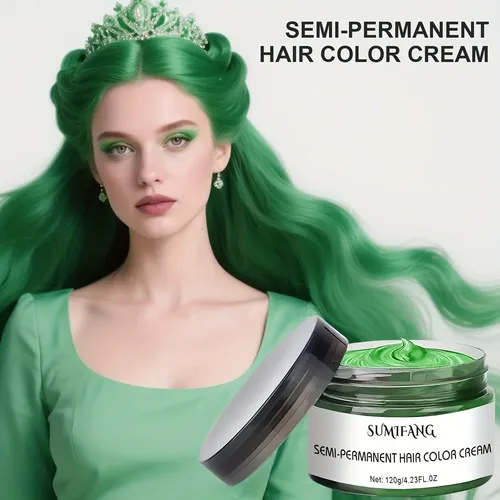 Tinte Verde Semipermanente | Color Intenso Y Suave