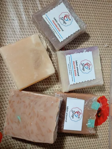 Jabón Artesanal Saponificado En Frío 1kg