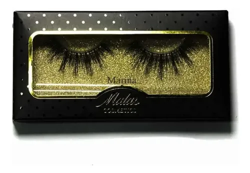 Pestañas Postizas Malas Cosmetics Marina Negro