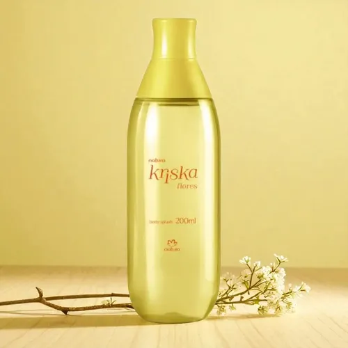 Perfume Body Splash Kriska Flores Para Mujer 200 Ml Natura