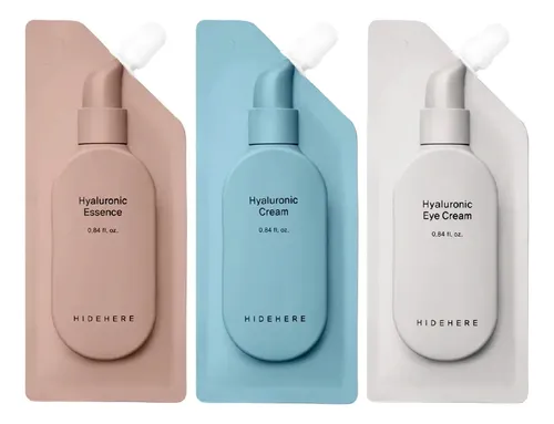 Hidehere Kit Hialurónico Essence + Crema + Contorno De Ojos