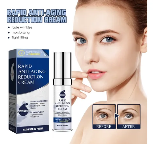 Crema Instantánea Antiarrugas Para Ojos Jaysuing, Reafirmant Madura Día/noche
