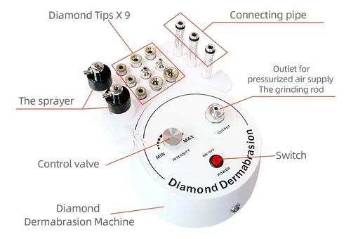 Máquina De Microdermoabrasión Aok3 Diamond In Beauty 1