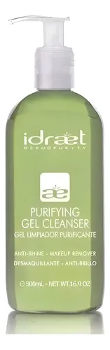 Idraet Gel Limpiador Purificante Agua Termal Acne Piel Grasa
