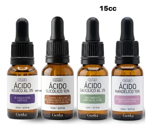 Acido Kojico + Mandelico + Salicilico + Glicolico Arvensis Todo Tipo De Piel Día/noche