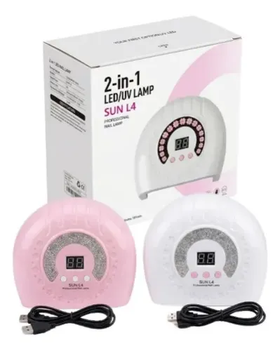 Cabina Para Uñas Led Uv 88w Lampara Ultravioleta 2en1