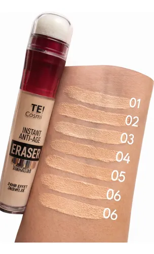 Corrector De Ojeras Eraser Concealer Cover Instant Antiage