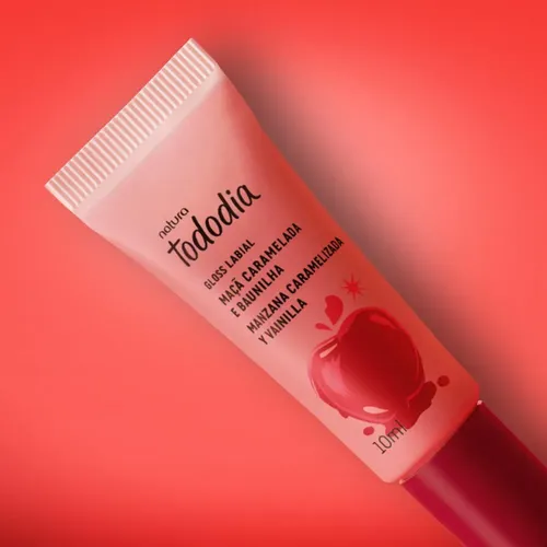 Gloss Labial Tododia Manzana Caramelizada Y Vainilla 10ml