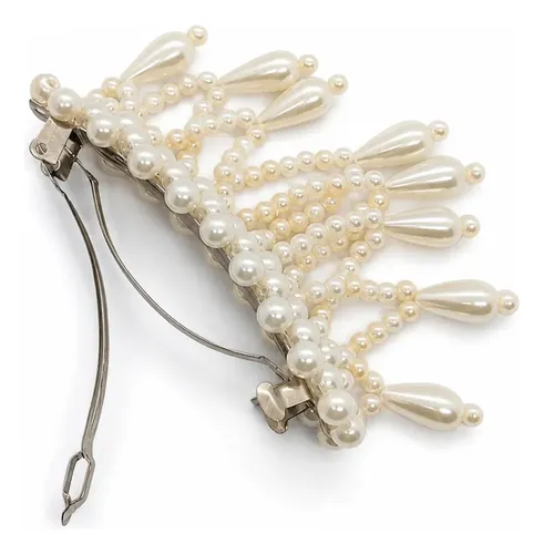 Moño Hebilla Broches Para Pelo Texturas Y Colores Pvc