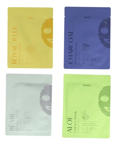 Set X3 Mascarillas Faciales Coony Hidratantes Antiedad