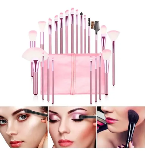 Set de 24 brochas Make Up for You Brush Brush Set rosa