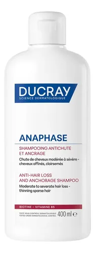 Shampoo Ducray Anaphase Anaphase+ Crescimento Saudável en botella de 400mL de 400g por 1 unidad de 400mL de 400g