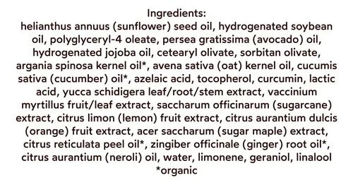 Bálsamo Limpiador True Botanicals Calm Ginger Curcuma 100 Ml