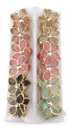 Broches Para El Pelo X3 Flores Cabello Mujer Urbanchic 1003