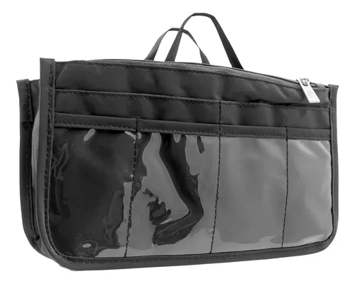 Neceser De Viaje Organizador Ideal Maquillaje Cosméticos Color Negro Diseño De La Tela Liso