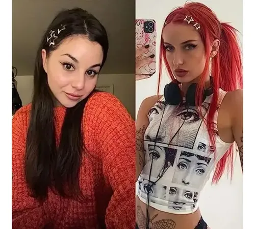 Broche Estrella Para Cabello, Pinzas Y Pasador De Pelo
