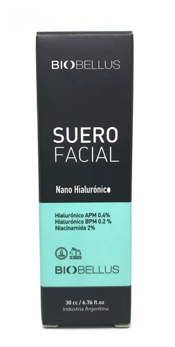 Biobellus Suero Facial Nano Hialurónico Hidratante 30cc