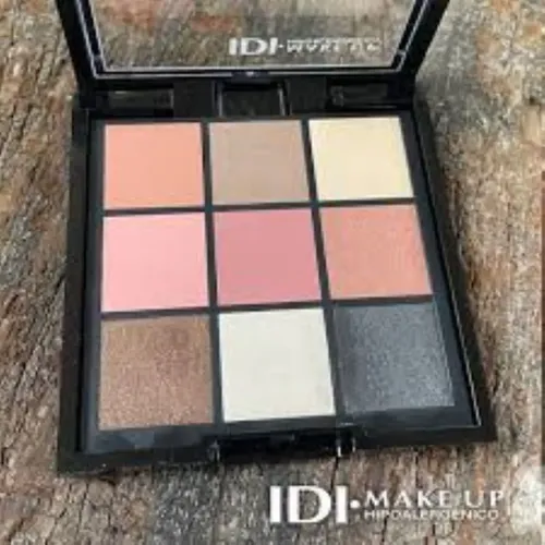 Idi Paleta Sombra Hipoalergenica 9 In A Box Eyeshadow Makeup Color 02 Nude