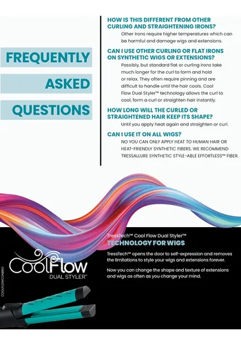 Peluquería Tressallure Cool Flow Dual 2 En 1