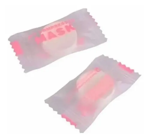 10 Mascarillas Faciales Comprimidas Pastillas