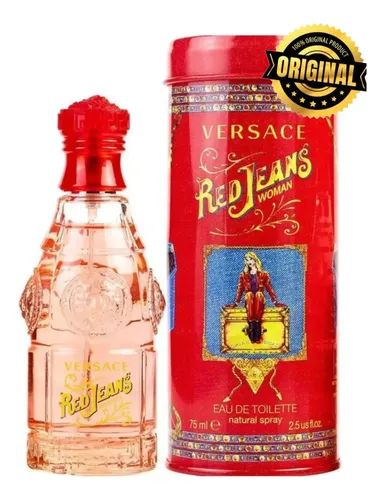 Versace Red Jeans Mujer Edt 75ml. 100% Original