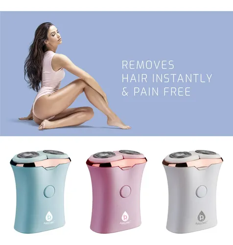 Afeitadora Eléctrica Pursonic Usb Recargable Para Mujer Blan