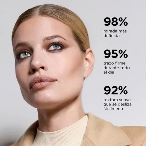 Lápiz delineador de ojos Regina Delineador Maquillaje Cremoso color marrón