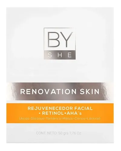 By She Renovation Skin Rejuvenecedor Facial 50g Antiedad Tipo de piel Todo tipo de piel