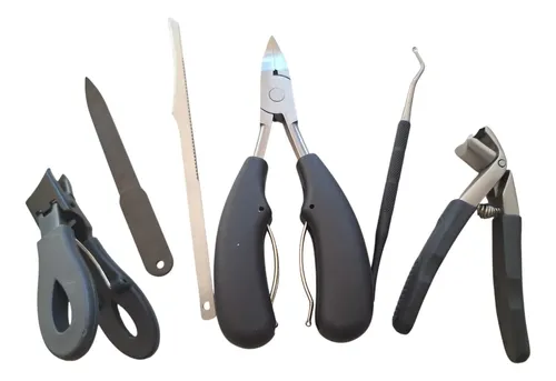Kit Pedicuria Manicuria Alicate Corta Uñas Profesional