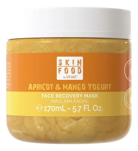 Idraet Skin Food Mango Yogurt 170ml Mascara Enzimática Tipo De Piel Mixta