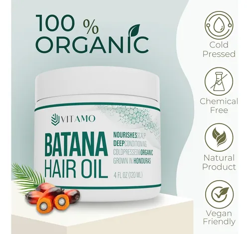 Aceite De Batana Vitamo 120 Ml Crecimiento Capilar