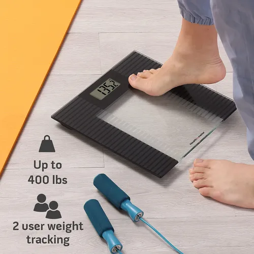 Báscula Digital Health O Meter De Vidrio Con Capacidad De 18