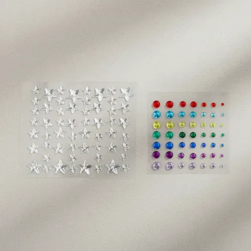 Stickers Autoadhesivos Decorativos Gemas Brillitos Strass