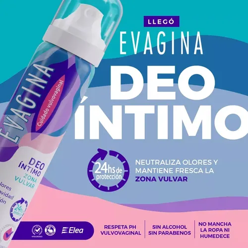 Evagina Spray Desodorante Íntimo Femenino X 75ml