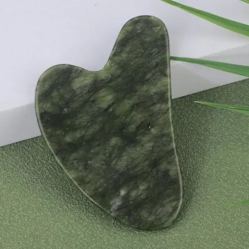 Jade Gua Roller Stone Natural Body Sha Cuello Face Natural