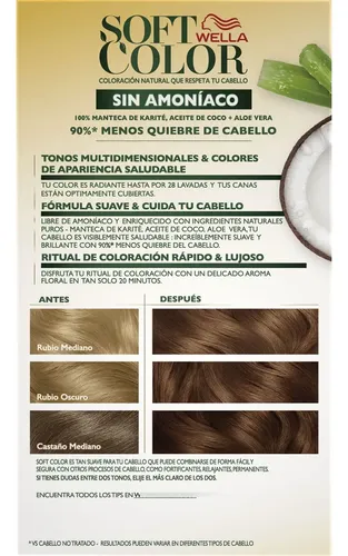 Soft Color Kit De Tintura Semipermanente 50 Castaño Claro